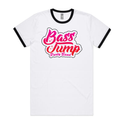 Mens Ringer white Thumbnail