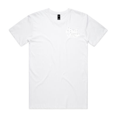 Mens T white logo small Thumbnail